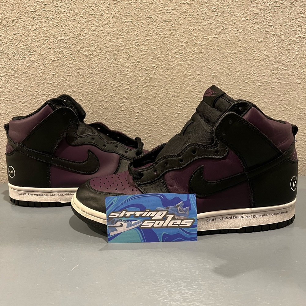 Nike dunk high fragment